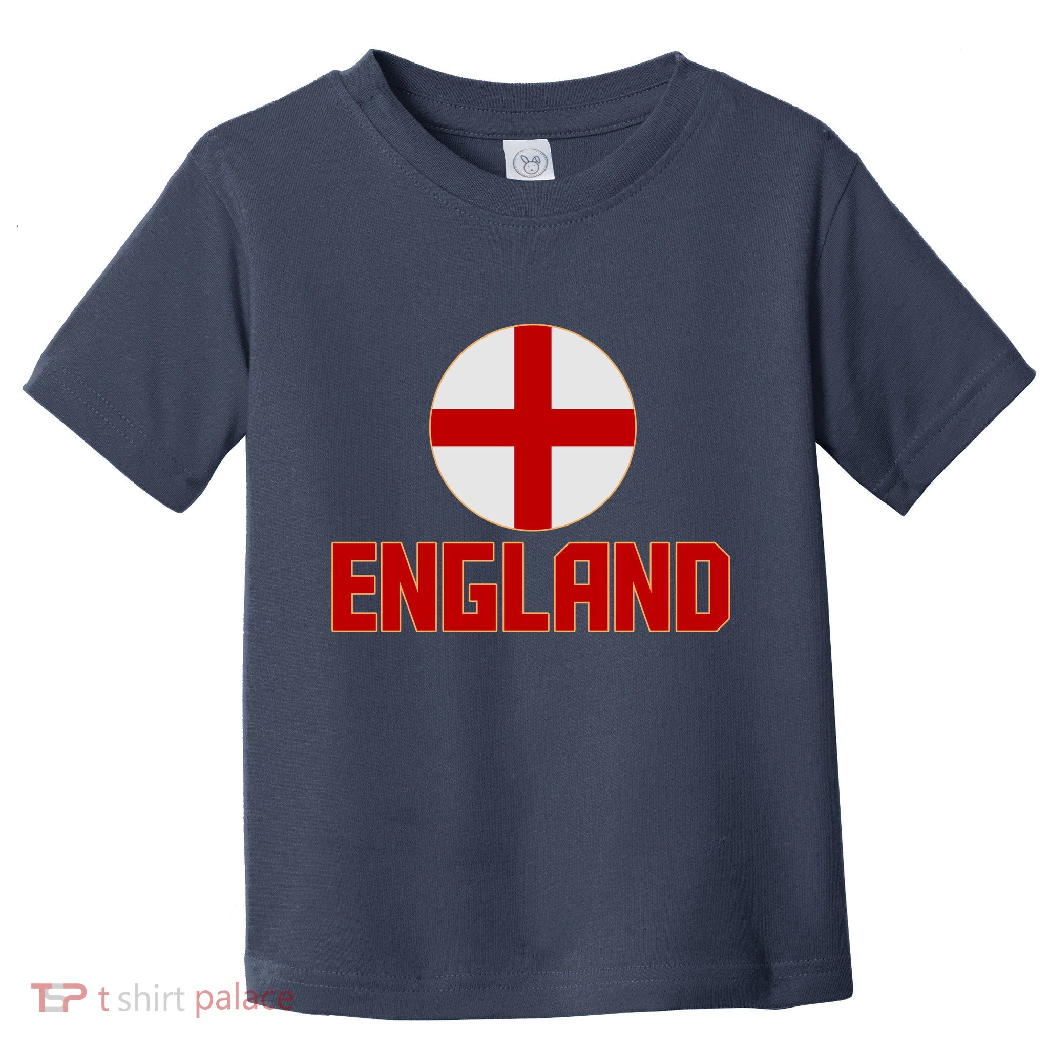England Soccer Football Red and White Cross Flag logo Toddler T-Shirt