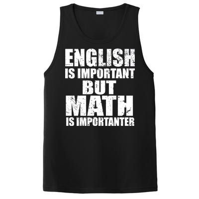 English Is Important But Math Is Importanter PosiCharge Competitor Tank