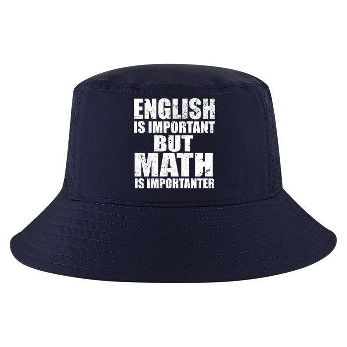 English Is Important But Math Is Importanter Cool Comfort Performance Bucket Hat