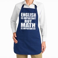 English Is Important But Math Is Importanter Apron