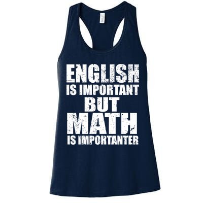 English Is Important But Math Is Importanter Womens Tank Top