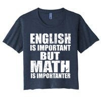 English Is Important But Math Is Importanter Crop Top