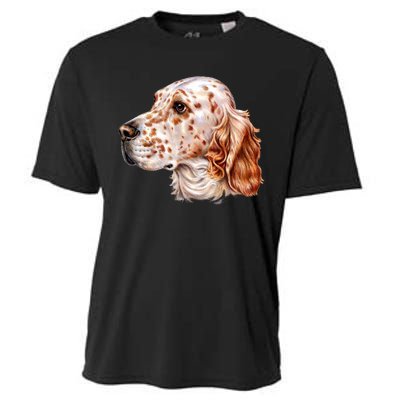 English Setter Dog Cooling Performance Crew T-Shirt