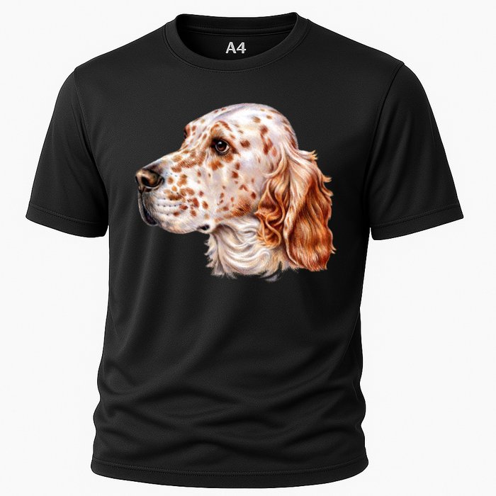 English Setter Dog Cooling Performance Crew T-Shirt