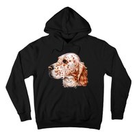 English Setter Dog Hoodie