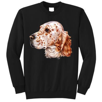 English Setter Dog Sweatshirt