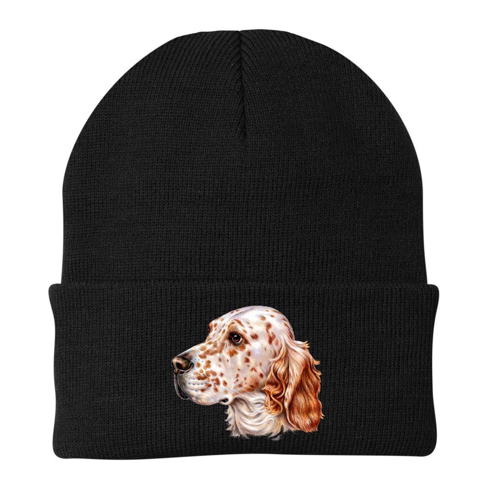 English Setter Dog Beanie