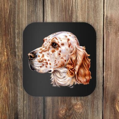 English Setter Dog Coaster