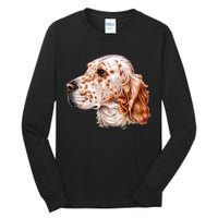 English Setter Dog Tall Long Sleeve T-Shirt