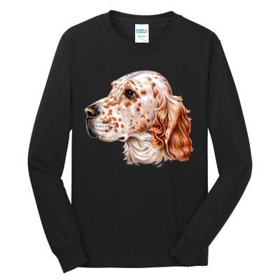 English Setter Dog Tall Long Sleeve T-Shirt