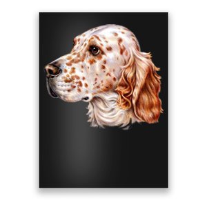 English Setter Dog Poster