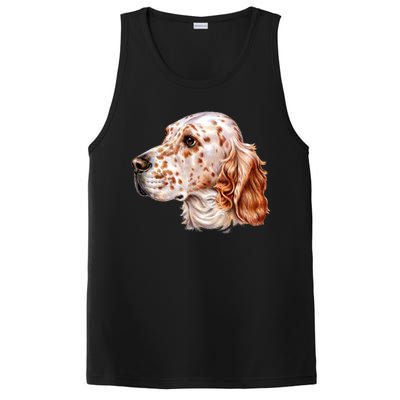 English Setter Dog PosiCharge Competitor Tank