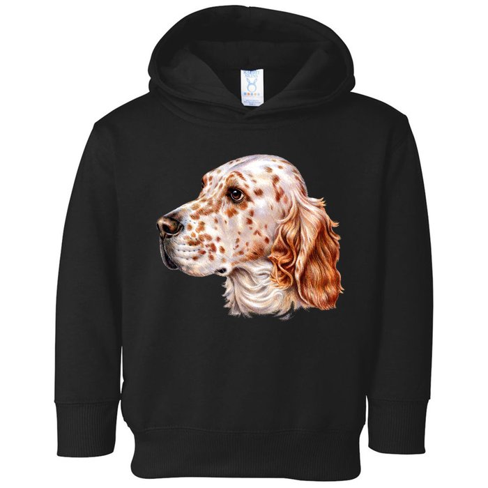 English Setter Dog Toddler Hoodie