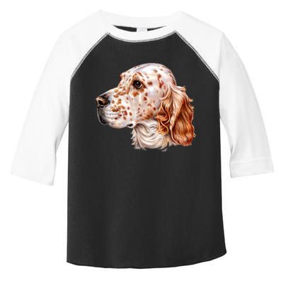 English Setter Dog Toddler Fine Jersey T-Shirt