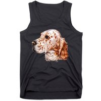 English Setter Dog Tank Top