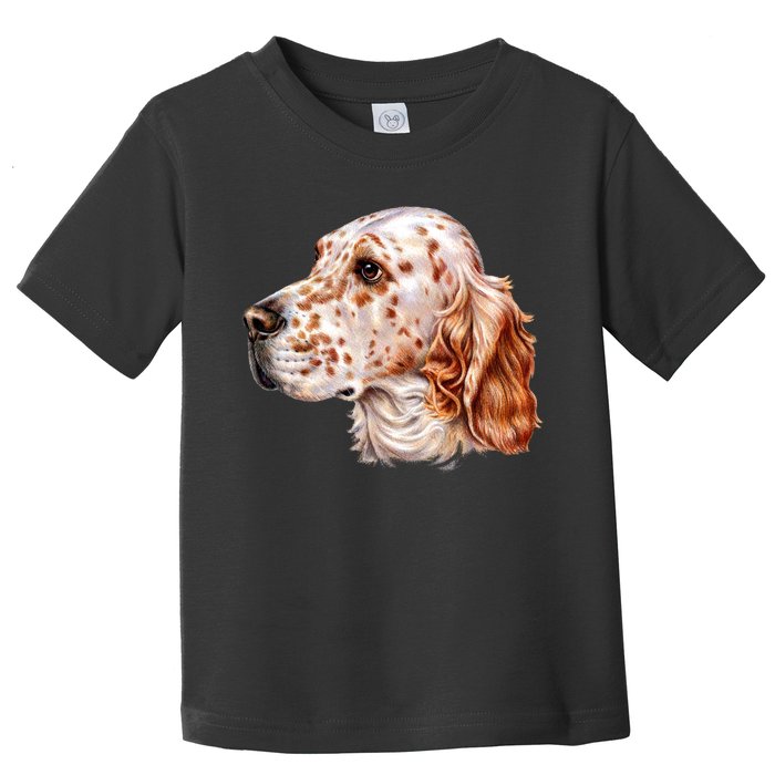 English Setter Dog Toddler T-Shirt