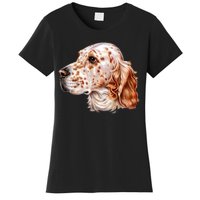 English Setter Dog Women's T-Shirt