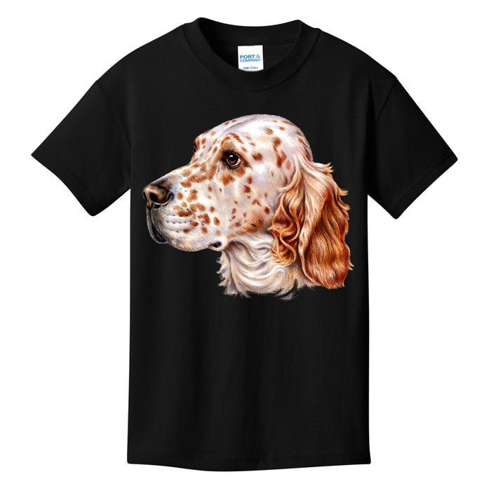 English Setter Dog Kids T-Shirt