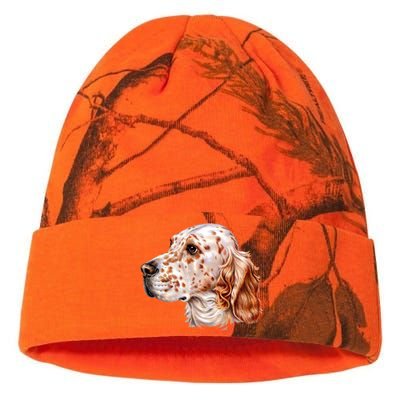 English Setter Dog Kati Licensed 12" Camo Beanie