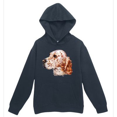 English Setter Dog Urban Pullover Hoodie