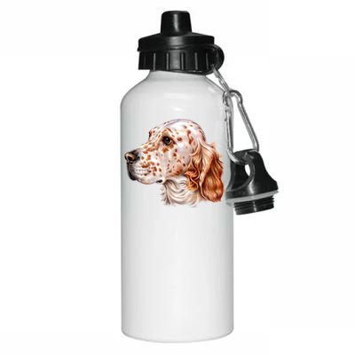 English Setter Dog Aluminum Water Bottle