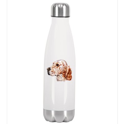 English Setter Dog Stainless Steel Insulated Water Bottle