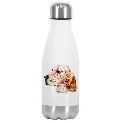 English Setter Dog Stainless Steel Insulated Water Bottle