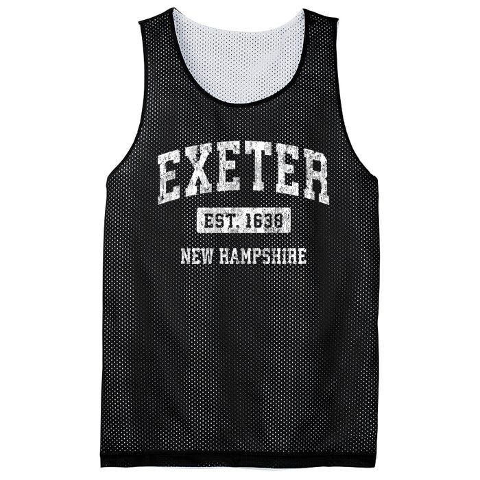 Exeter New Hampshire Nh Vintage Sports Established Mesh Reversible Basketball Jersey Tank