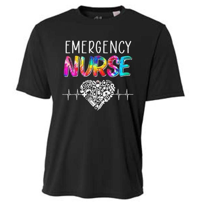 Er Nurse Heart Appreciation Day Emergency Room Nursing Life Cooling Performance Crew T-Shirt