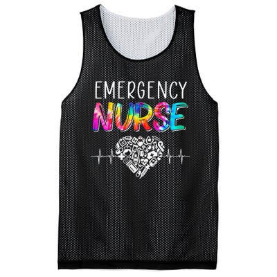 Er Nurse Heart Appreciation Day Emergency Room Nursing Life Mesh Reversible Basketball Jersey Tank