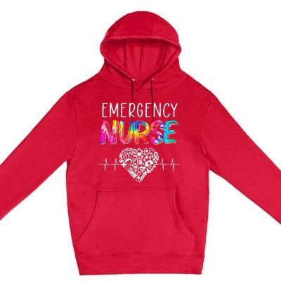 Er Nurse Heart Appreciation Day Emergency Room Nursing Life Premium Pullover Hoodie