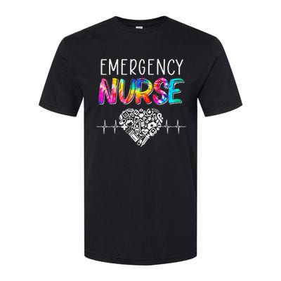 Er Nurse Heart Appreciation Day Emergency Room Nursing Life Softstyle CVC T-Shirt