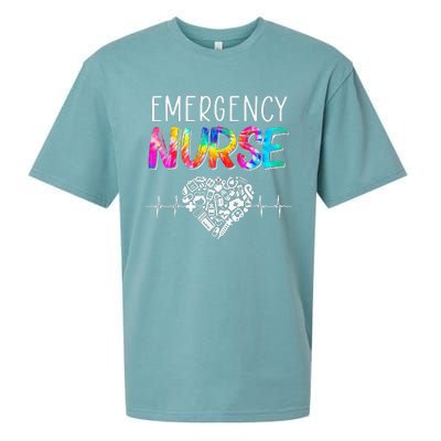 Er Nurse Heart Appreciation Day Emergency Room Nursing Life Sueded Cloud Jersey T-Shirt