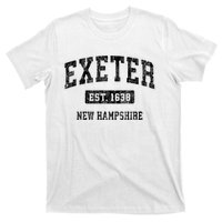 Exeter New Hampshire Nh Vintage Established Sports Design T-Shirt