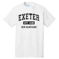 Exeter New Hampshire Nh Vintage Established Sports Design Tall T-Shirt