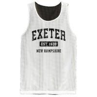 Exeter New Hampshire Nh Vintage Established Sports Design Mesh Reversible Basketball Jersey Tank