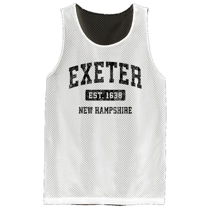 Exeter New Hampshire Nh Vintage Established Sports Design Mesh Reversible Basketball Jersey Tank