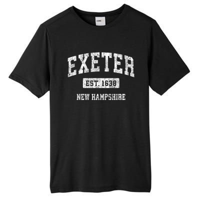 Exeter New Hampshire Nh Vintage Sports Tall Fusion ChromaSoft Performance T-Shirt