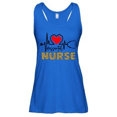 Essential Nurse Heartbeat Nurse Gift Ladies Essential Flowy Tank