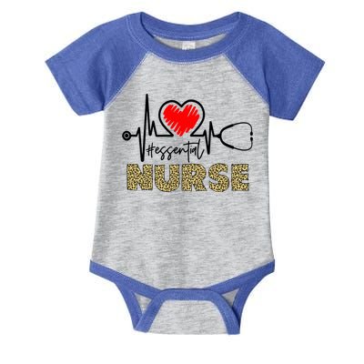 Essential Nurse Heartbeat Nurse Gift Infant Baby Jersey Bodysuit