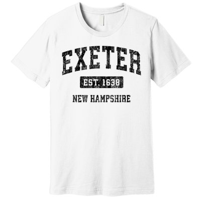Exeter New Hampshire NH Vintage Sports Premium T-Shirt