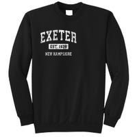 Exeter New Hampshire Nh Vintage Sports Established Sweatshirt