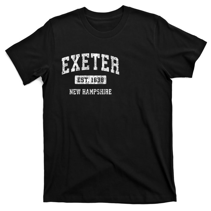 Exeter New Hampshire Nh Vintage Sports Established T-Shirt