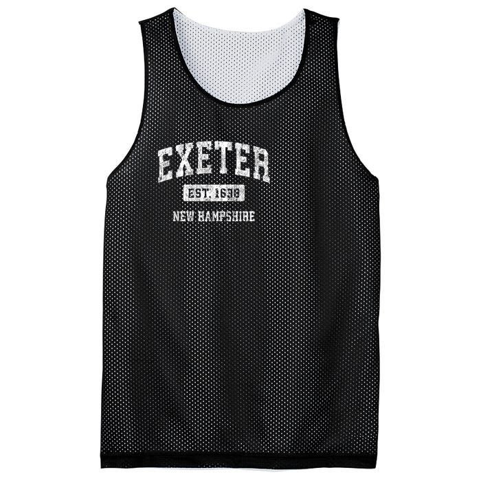 Exeter New Hampshire Nh Vintage Sports Established Mesh Reversible Basketball Jersey Tank