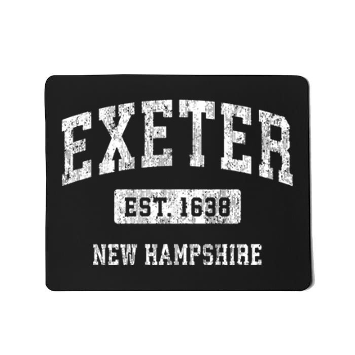 Exeter New Hampshire Nh Vintage Sports Established Mousepad