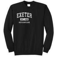 Exeter New Hampshire Nh Vintage Sports Established Tall Sweatshirt