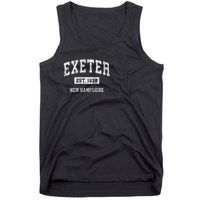 Exeter New Hampshire Nh Vintage Sports Established Tank Top