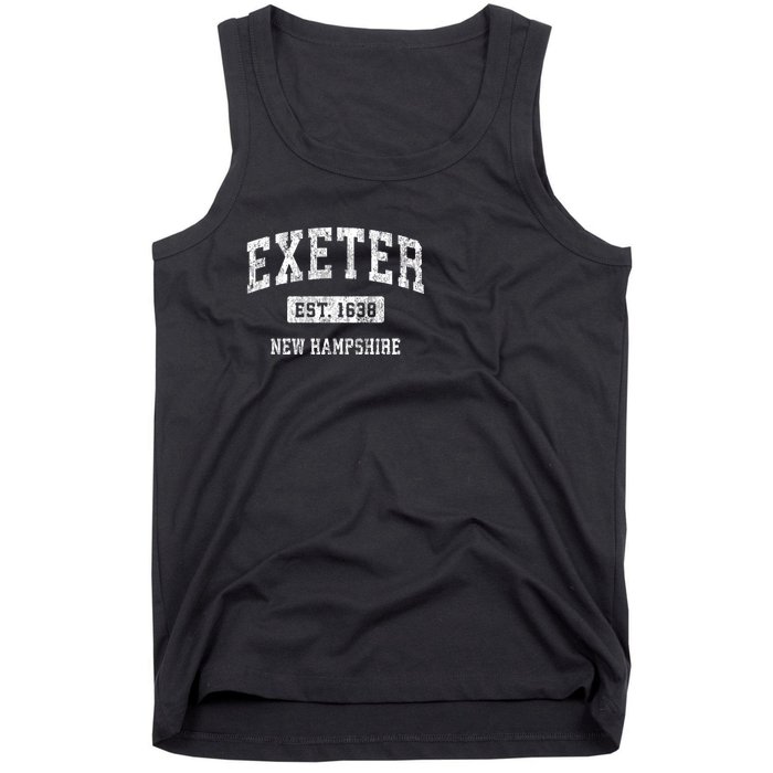 Exeter New Hampshire Nh Vintage Sports Established Tank Top