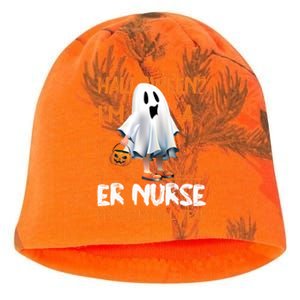 Er Nurse Im Scary All Year Halloween Emergency Nurse Spooky Meaningful Gift Kati - Camo Knit Beanie