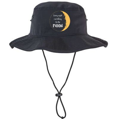 Every Night I’M Talking To The Moon Aesthetic Space Legacy Cool Fit Booney Bucket Hat